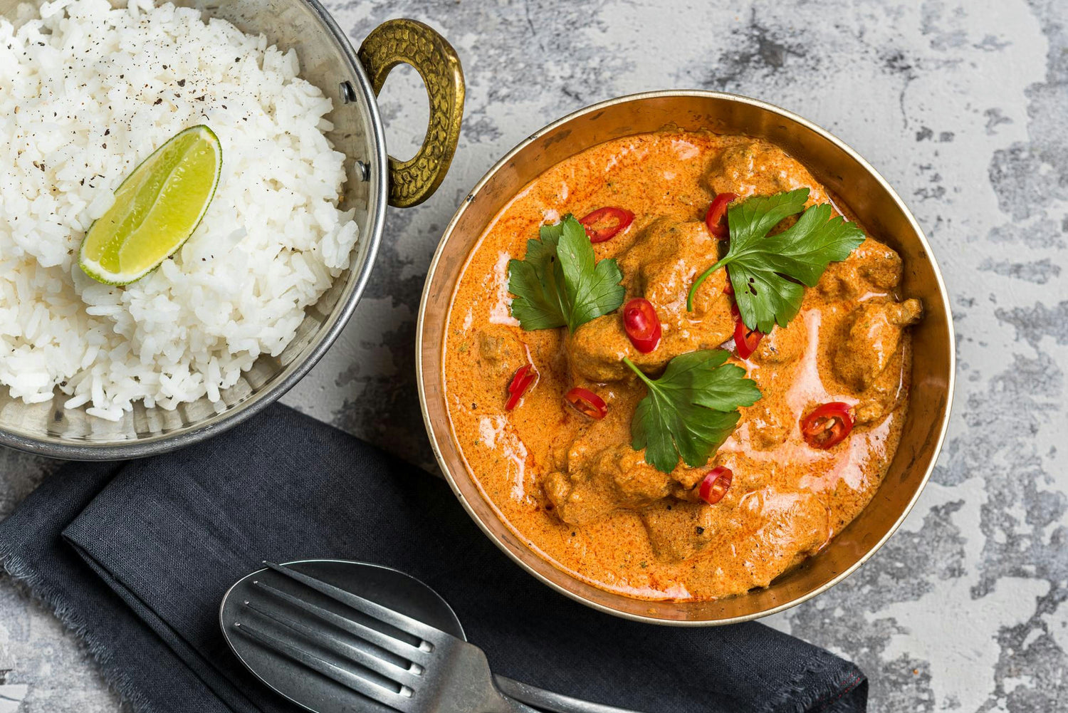Kana tikka masala riisiga: Hero Image - Pos 1